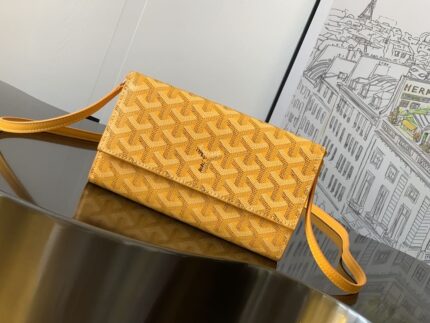 GOYARD Varenne Continental Wallet-Yellow