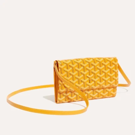 GOYARD Varenne Continental Wallet-Yellow