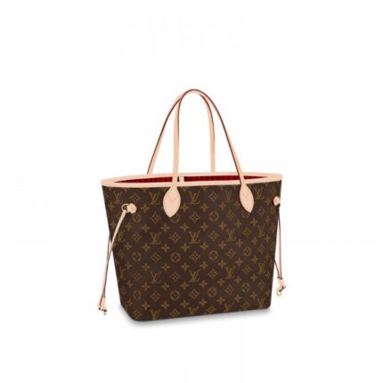 Neverfull inside red